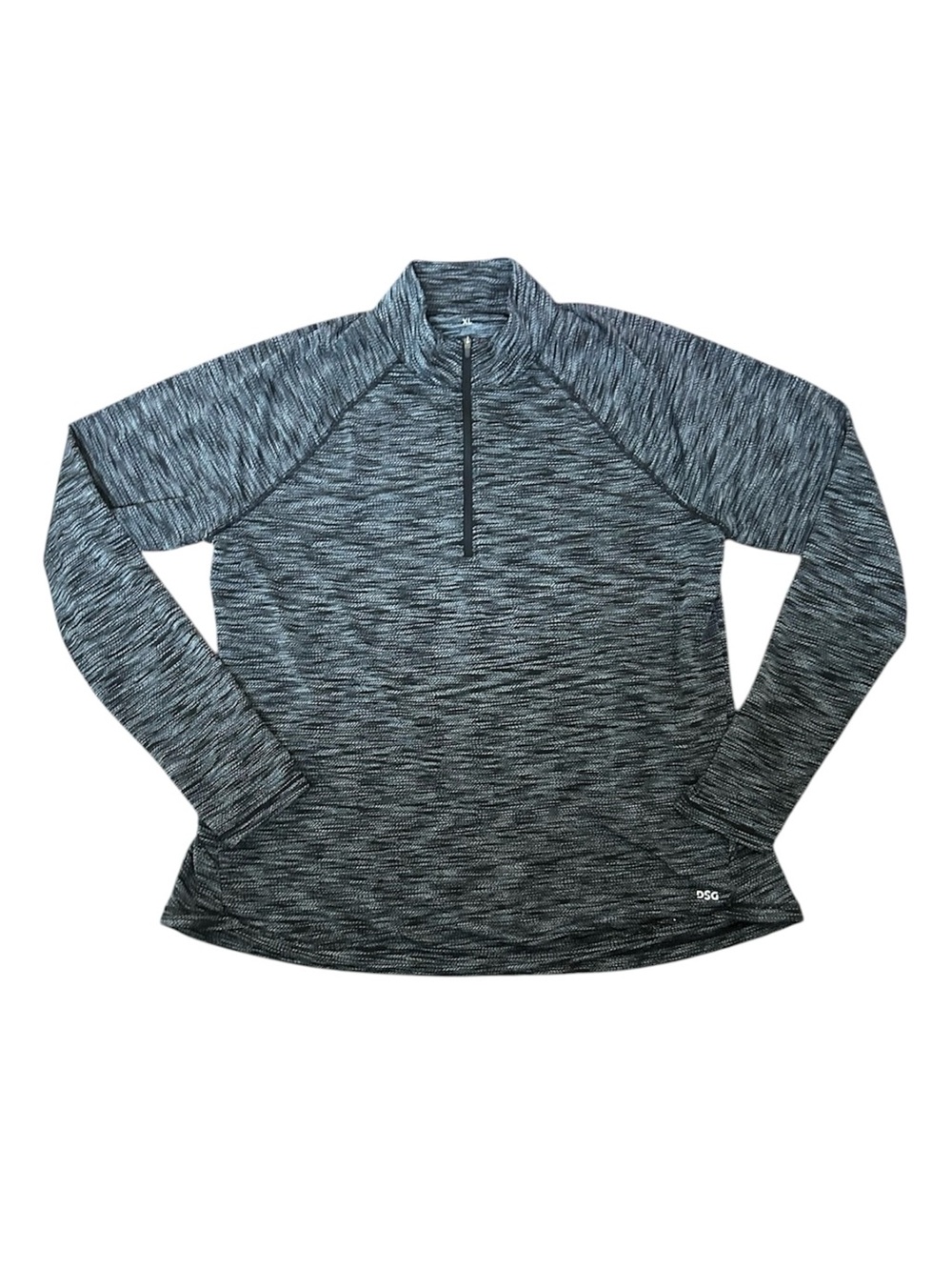 DSG Women’s 1/4 Zip Heathered Grey